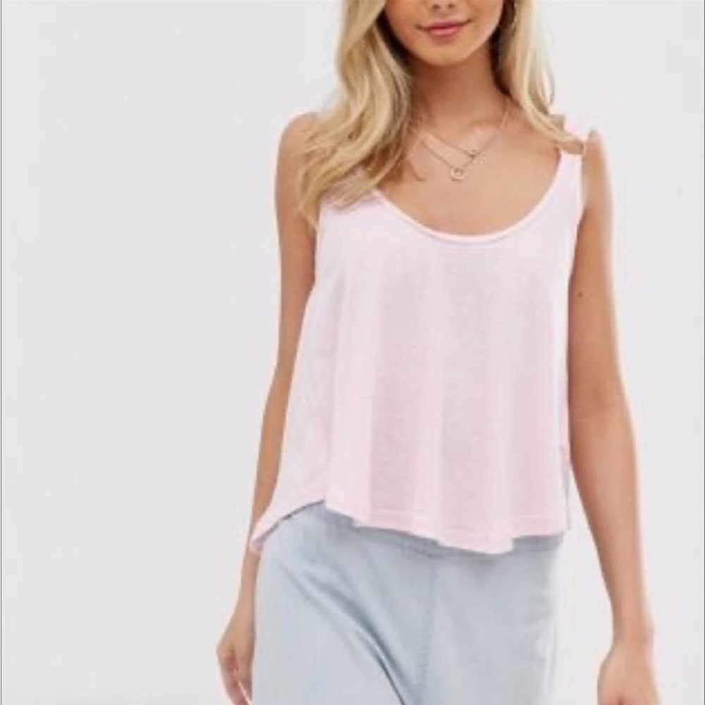 We The Free - Free People Tank Top Pink Size Small